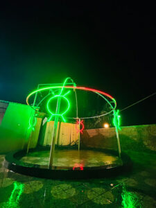 Rain Dance at Sabo Resort Panchgani