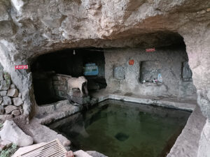 Kund in Rajpuri Caves, Panchgani